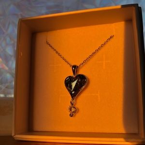 Musical heart necklace
